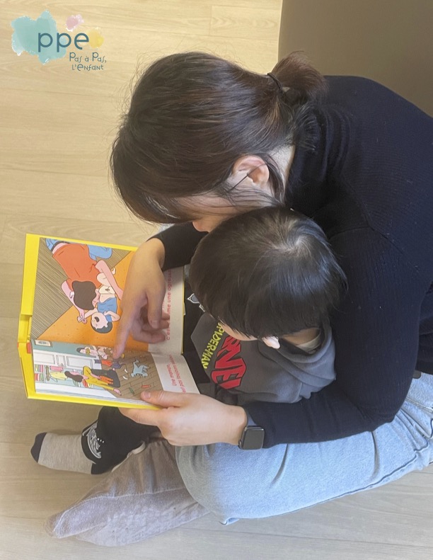 photo pas à pas l'enfant