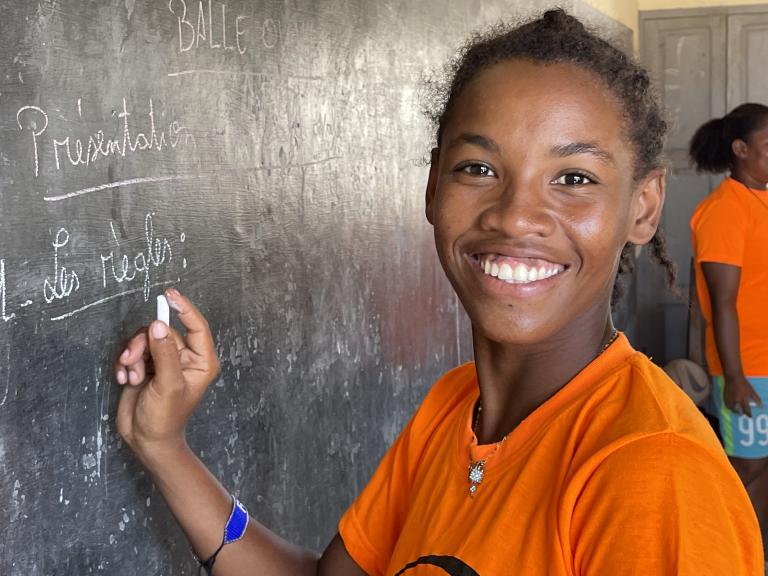 Mariama, bénéficiaire Terres en Mêlées